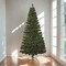 4ft Fiber Optic Christmas Tree with Bright LED Lights and Sturdy Metal Stand